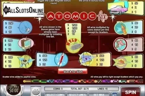 Screen2. Atomic Age from Rival Gaming