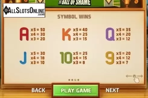 Screen3. Ball Of Shame from Cayetano Gaming