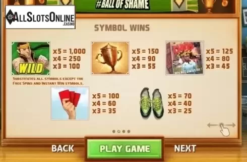 Screen2. Ball Of Shame from Cayetano Gaming