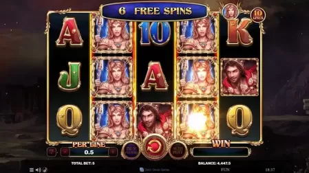 Book Of Demi Gods IV slot screenshot 5
