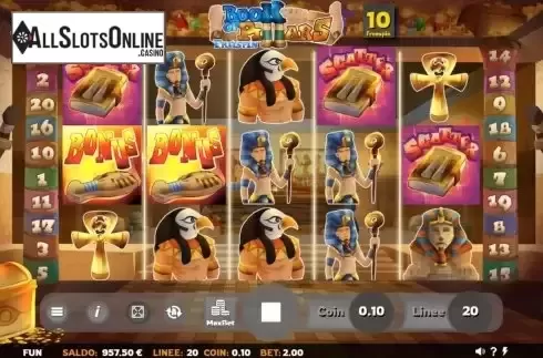 Free Spins screen