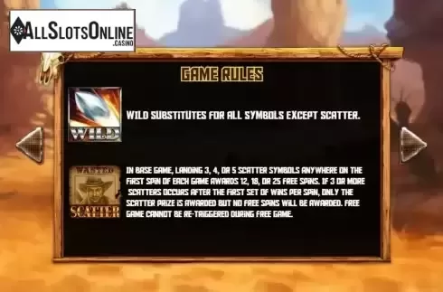 Special symbols screen