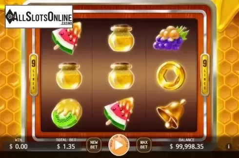 Reel screen. Bumble Bee from KA Gaming