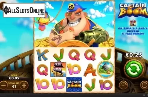 Win Screen 2. Captain Boom from Skywind Group