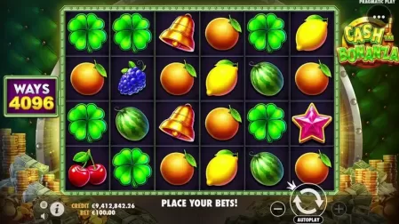 Cash Bonanza slot screenshot 1