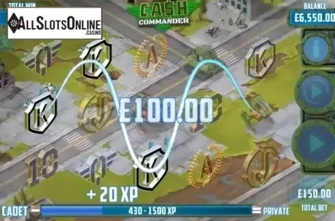 Win screen 2. Cash Commander from Games Warehouse