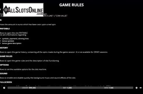 Game rules 3