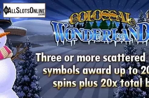Screen6. Colossal Wonderland from WMS