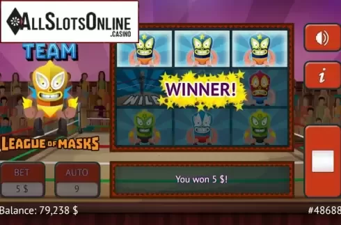 Win Screen. Condor’s Team from Vermantia