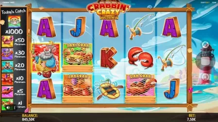 Crabbin' Crazy slot screenshot 6