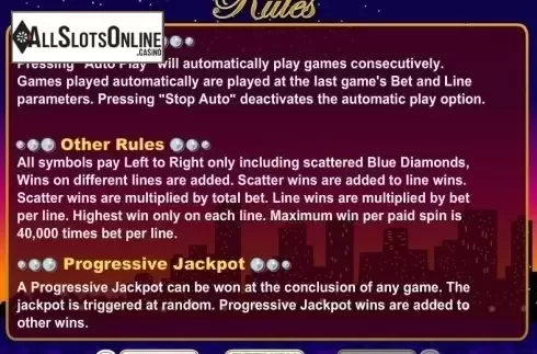 Rules. Diamond Dozen from RTG