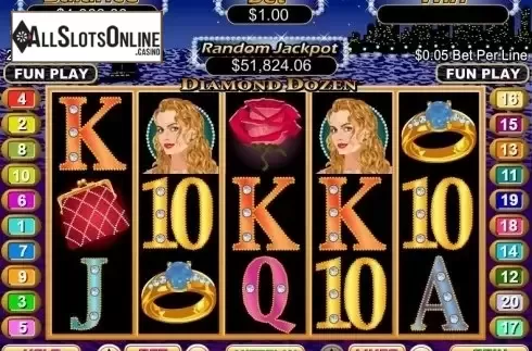 Reel Screen. Diamond Dozen from RTG