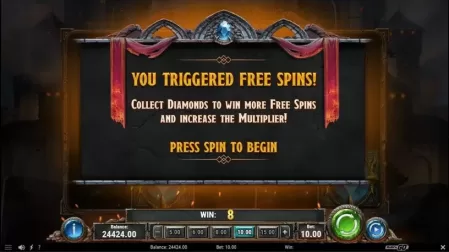 Diamonds of the Realm slot screenshot 4