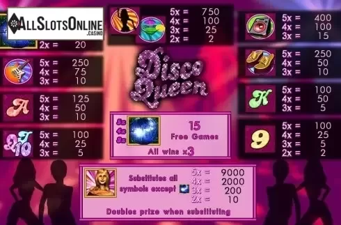 Screen2. Disco Queen from Merkur