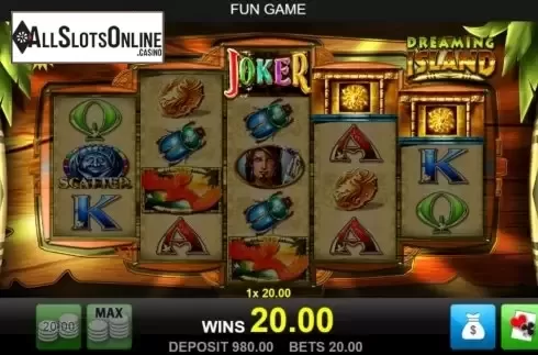 Win Screen 1. Dreaming Island from Merkur