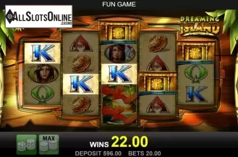 Win Screen 5. Dreaming Island from Merkur