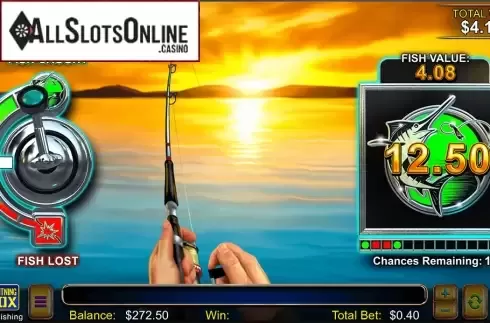 Bonus Game. Extreme Fishing from Lightning Box