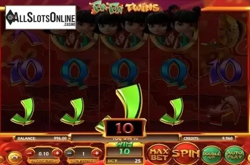 Win presentation. Fa Fa Twins (Betsoft) from Betsoft
