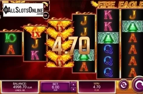 Win screen 1. Fire Eagle Missions from Kalamba Games
