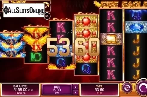 Win screen 4. Fire Eagle Missions from Kalamba Games