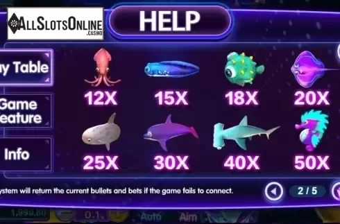 Paytable 2