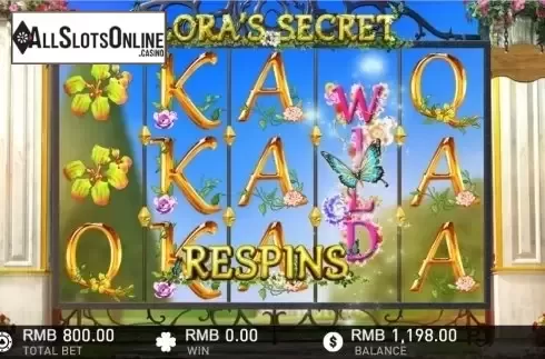 Screen 4. Flora's Secret from GamePlay
