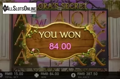 Screen 7. Flora's Secret from GamePlay