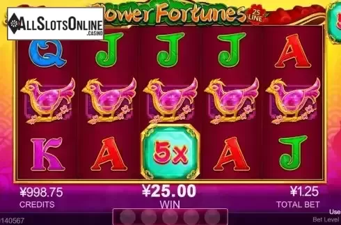 Free Spins GamePlay Screen