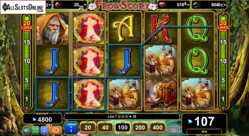 Screen9. Frog Story from EGT