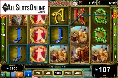 Screen9. Frog Story from EGT