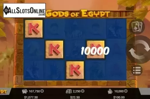 Win Screen 1. Gods Of Egypt (MrSlotty) from MrSlotty