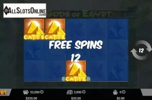 Free Spins 1. Gods Of Egypt (MrSlotty) from MrSlotty