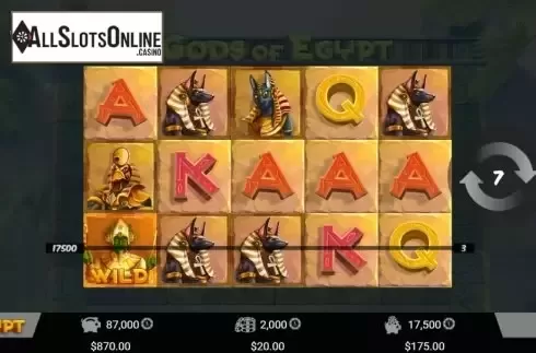 Free Spins 2. Gods Of Egypt (MrSlotty) from MrSlotty