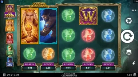 Goldaur Guardians slot screenshot 1