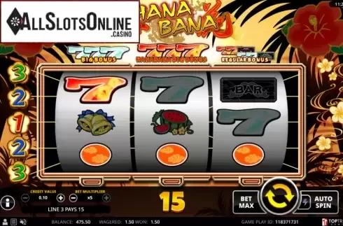 Win screen 3. Hana Bana from Swintt