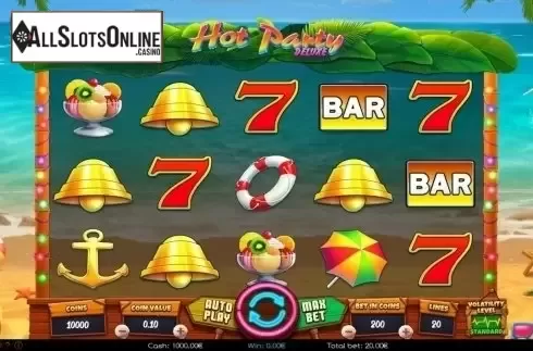 Main game. Hot Party Deluxe from Wazdan