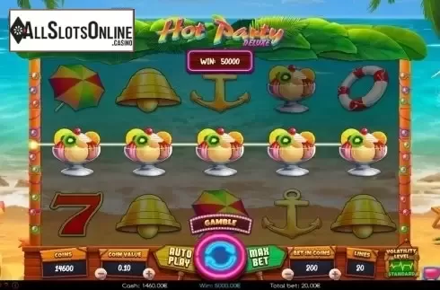 Win 2. Hot Party Deluxe from Wazdan