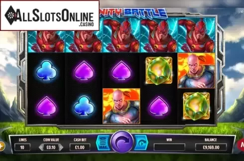 Reel Screen. Infinity Battle from NetGaming