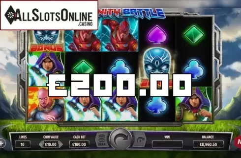 Win Screen 3. Infinity Battle from NetGaming