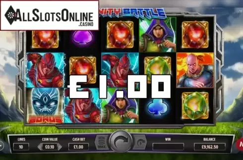 Win Screen 2. Infinity Battle from NetGaming
