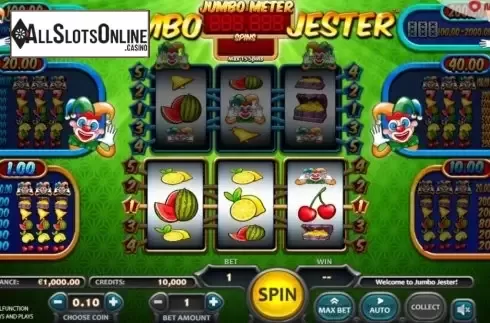 Reel Screen. Jumbo Jester from Nucleus Gaming