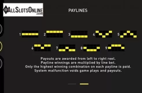 Paytable 2. Klassik from GamePlay