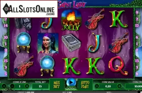 Reel Screen. La Gitana from Capecod Gaming