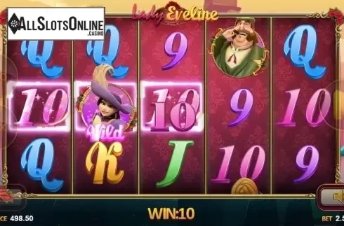 Win Screen. Lady Eveline from Magma