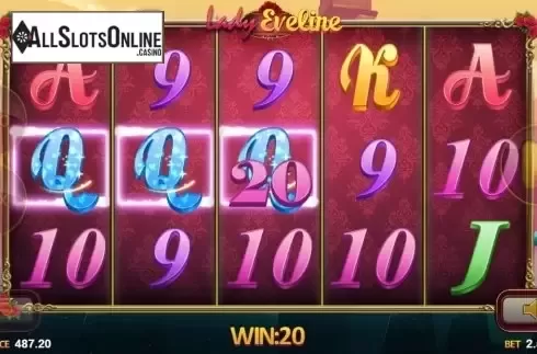 Win Screen. Lady Eveline from Magma