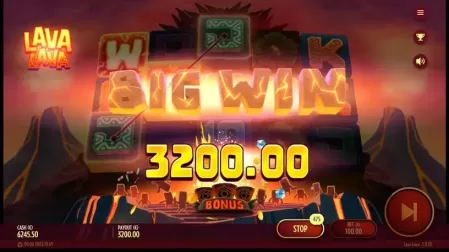 Lava Lava slot screenshot 5
