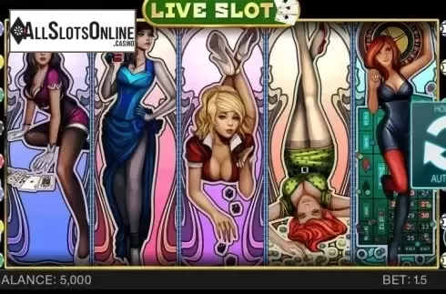 Screen 1. Live Slot from Spinomenal