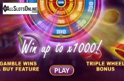 Start Screen. Lucky Vegas from Pariplay