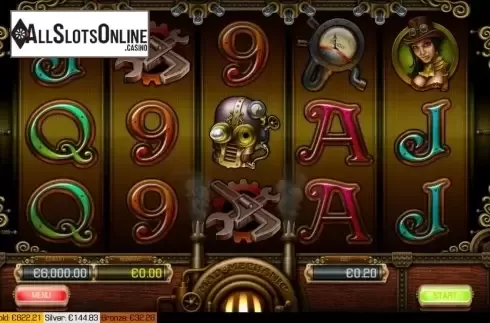 Reel screen. Mad Mechanic Deluxe from Apollo Games