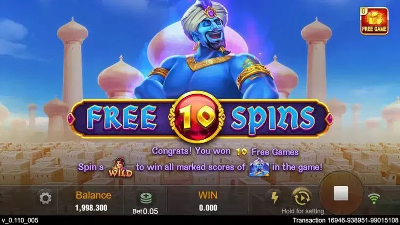 Magic Lamp slot screenshot 3